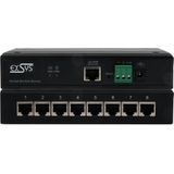 Exsys - EX-61008 - Seriële Apparaatserver - 8x RS232/422/485 - Netwerkapparatuur