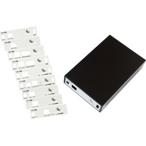 MikroTik - CA411-711 - Behuizing - Zwart - Aluminium - Voor RB411, RB711, RB91x