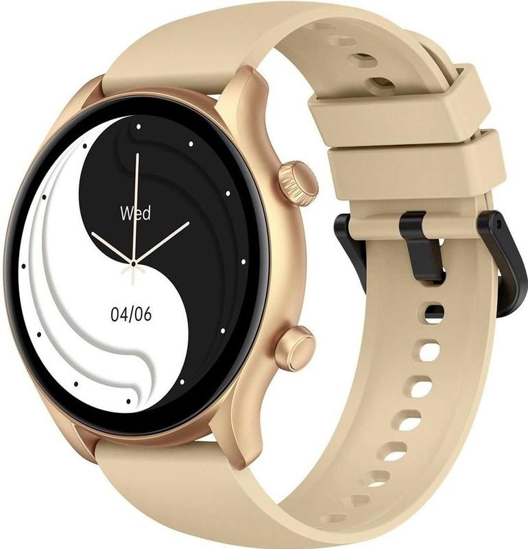 Zeblaze - Btalk 3 Plus - Smartwatch - Zwart - Kunststof - 1,39 inch Display