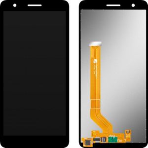 MP Display Unit für Nokia C02, w/o Frame, Aftermarket, Schwarz, Onderdelen voor mobiele apparaten