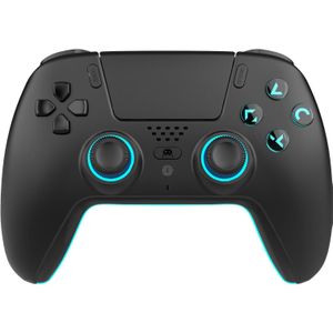Freaks and Geeks Draadloze controller (PS5), Controller, Zwart