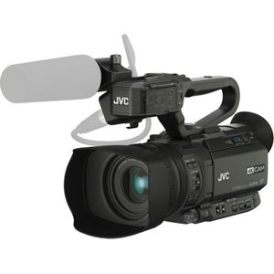 JVC GY-HM180E (12.40 Mpx, 30p, 12 x), Videocamera, Zwart