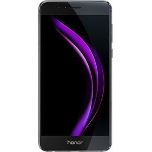 Honor 8 (32 GB, Black, 5.20", Hybride dubbele SIM, 4G), Smartphone, Zwart