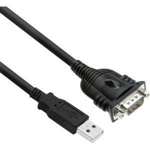 Eminent EM1016 Seriële adapter (USB), Netwerkadapter, Zwart