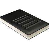Intertech 88884065 (2.5"), Harddisk behuizing, Zwart