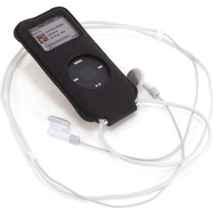 Tucano - Tutina - Etui - Zwart - Voor iPod Nano 2G