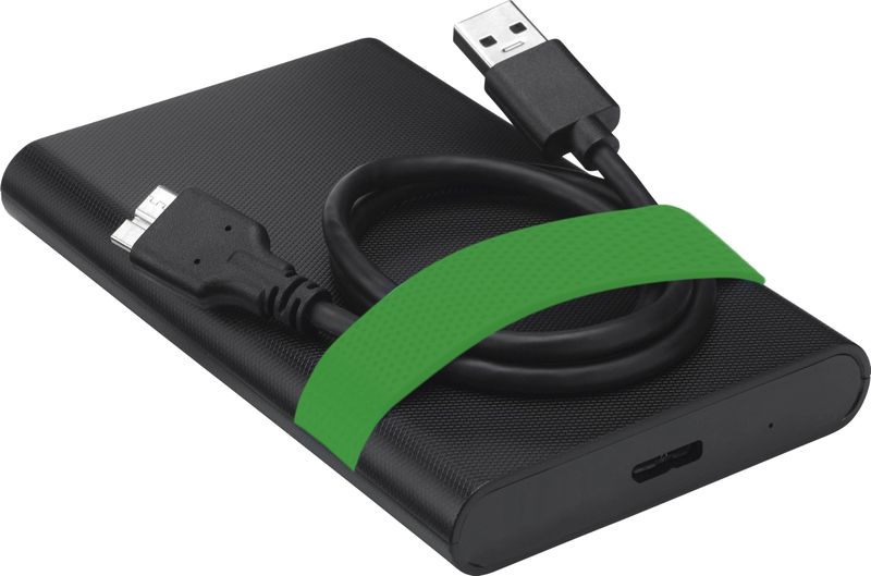 Verbatim 53111 externe harde schijf 512 GB 5400 RPM 2.5" Micro-USB B 2.0/3.2 Gen 1 (3.1 Gen 1) Zwart, Groen