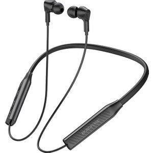 Borofone Sportkopfhörer BE59 Rhythm Bluetooth schwarz (30 h, Draadloze), Koptelefoon, Zwart