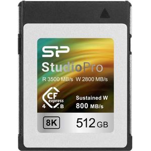 Silicon Power - StudioPro CFexpress 4.0 Type B - 512GB - 3500MB/s
