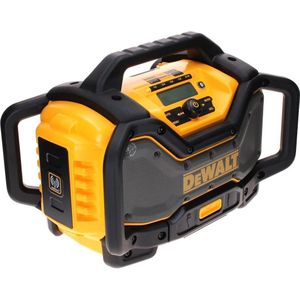 DeWalt DCR 027 D2 Batterij radio DAB+ 10.8-18.0 V + 2x accu 2.0 Ah + lader (DAB+, FM, Bluetooth), Radio, Zwart, Geel