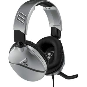 Turtle Beach Recon 70 Over-Ear Stereo Gaming Headset (Bedraad), Gaming headset, Zilver