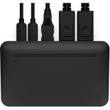 Brydge - Stone Lite - Desktopstation - Zwart - Dual 4K HDMI-uitgang, 5 poorten, USB-C