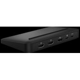 Brydge - Stone Lite - Desktopstation - Zwart - Dual 4K HDMI-uitgang, 5 poorten, USB-C