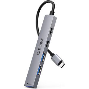 Orico - YSB4-U2 - USB Hub - Zwart - 5 Poorten - USB-A en USB-C