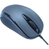 MediaRange - MROS201 - Muis - Zwart - Grijs - Bedraad