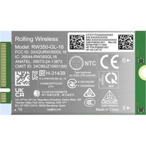 HP LTE-AP Cat 16 WWAN, Netwerkkaarten, Grijs