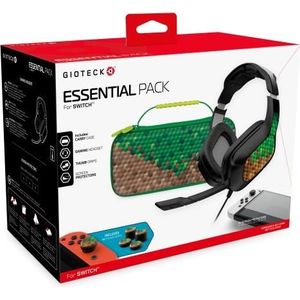 Gioteck Essentiële verpakking kubus (Nintendo), Andere spelaccessoires, Veelkleurig