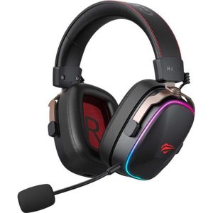 Havit H2039BG Gaming BT Headset, RGB, Zwart/Goud, Gaming headset, Zwart