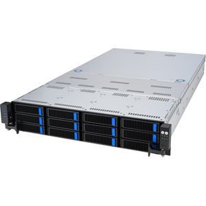 ASUS Server BAB-Rack RS720A-E12-RS12/10G/2,6kW/8NVMe/OCP (AMD Epyc 9004 serie), Barebone