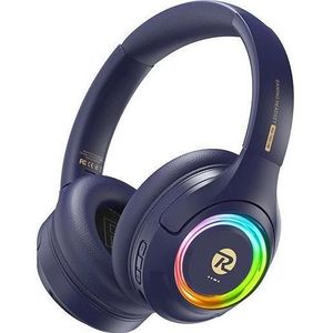 Remax Bluetooth hoofdtelefoon RB-760HB BLAUW (45 h, Draadloze), Koptelefoon, Blauw