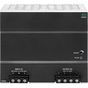 HPE E Aruba 4000i POE 54VDC 100-240VAC DIN Voeding (480 W), PC-voedingseenheid