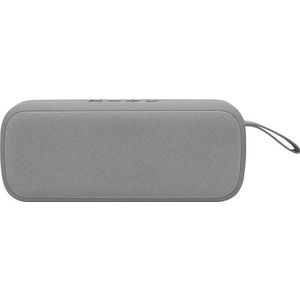 Livoo Bluetooth-compatibele luidspreker (3 h, Werkt op batterijen), Bluetooth luidspreker, Grijs