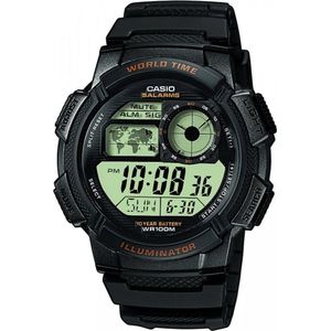 Casio, Horloge, AE-1000W-1AVEF, Zwart, (Digitaal horloge, 44 mm)