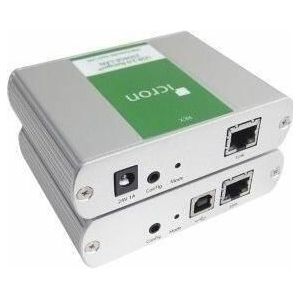 Icron - Ranger 2304GE - Data Converter - Zwart - USB 2.0 - 4-poorts