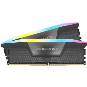 Corsair - VENGEANCE RGB - RAM Geheugen - Grijs - 32GB - 6000MT/s - 2x16GB