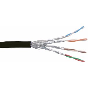 InLine Patchkabel Cat.6 S/FTP (PiMf) (S/FTP, CAT6, 100 m), Netwerkkabel