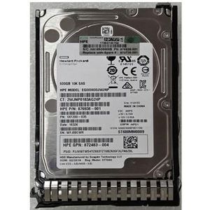 Hpe - 872736-001 - HDD - Zilver - 2.5 Inch - 600 GB - Gereviseerd