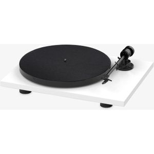 Pro-Ject E1 OM5e platenspeler - Wit, Platenspeler, Wit