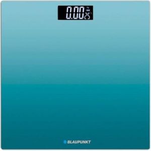 Blaupunkt, Weegschaal, Digitale Personenwaage BP5007 Blau Gehärtetes Glas