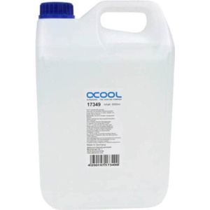 Alphacool Ultrazuiver water (5000 ml, Kant en klaar), Koelvloeistof voor waterkoelers, Transparant