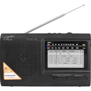 LTC - Radio 2016 Oriole - Draagbare Radio - Zwart - FM MW