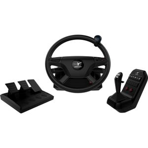 Aerosoft - TB Steering Wheel System - Controller - Zwart - Voor Vrachtwagens en Bussen
