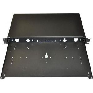 Opticord DATACOM Patchpaneel 10" UTP cat5e 8portÅ¯ 1U, Server accessoires, Zwart