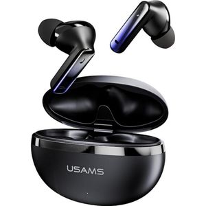 Usams - Echo E02 TWS - Draadloze Oordopjes - Zwart - ANC en ENC - 4 uur Accuduur