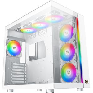 Xigmatek - Boitier Moyen Tour E-ATX - Aqua Ultra RGB - Wit - PC-behuizing