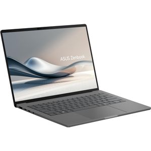 ASUS Zenbook A14 (14", 1000 GB, 16 GB, DE, Snapdragon X X1-26-100), Notebook, Grijs