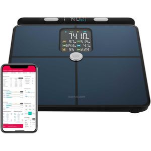 Sencor - SBS 9102BK - Personenweegschaal - Zwart