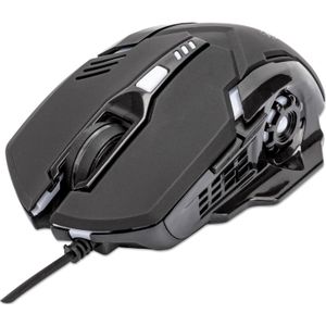 Manhattan 179256 muis Gamen Rechtshandig USB Type-A Optisch 3200 DPI