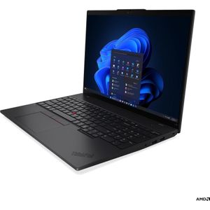 Lenovo TP L16 G2 R5 PRO 215 (16", 512 GB, 16 GB, FR, AMD Ryzen 5 Pro 215), Notebook, Zwart