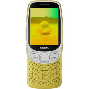 Nokia 3210 (2024) (2.40", 2 Mpx, 4G), Sleutel mobiele telefoon, Goud