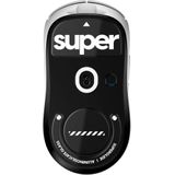 Pulsar - Superglide 2 - Computer Muis - Nieuwe Textuur - Zwart - Glas