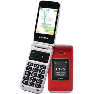 Olympia Vitus 4G (2.80", 0.30 Mpx), Sleutel mobiele telefoon, Rood