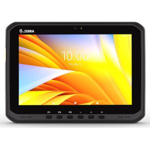 Zebra ET60, 25,7 cm (10,1"), USB, USB-C, BT, WLAN, Android, GMS, standaard batterij (Alleen WLAN, 10.12", 128 GB, Zwart), Tablet, Zwart