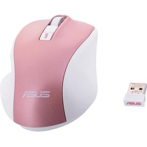 ASUS MW202 (Draadloze), Muis, Roze