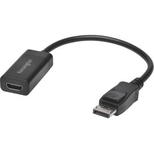 Kensington VP4000 4k (HDMI, 18 cm), Data + Video Adapter, Zwart