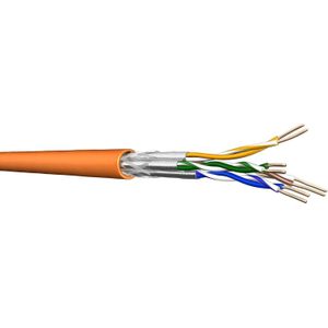 Draka CAT 7 installatiekabel 4x2xAWG23/1 S/FTP (S/FTP, CAT7, 50 m), Netwerkkabel